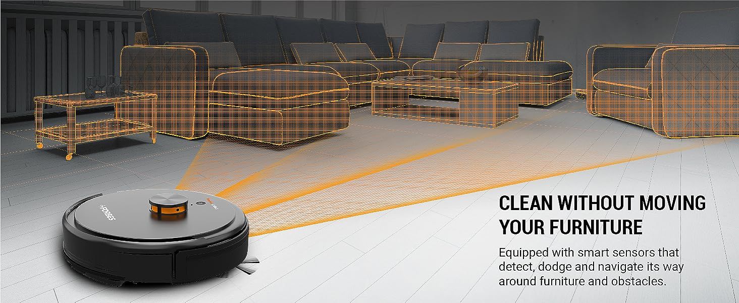 Eureka Forbes Robo L Vac Voice Vacuum Cleaner With Smart Voice Control